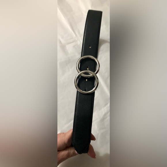 Express Double O-Ring Buckle Black Silver Medium NEW - Picture 3 of 6